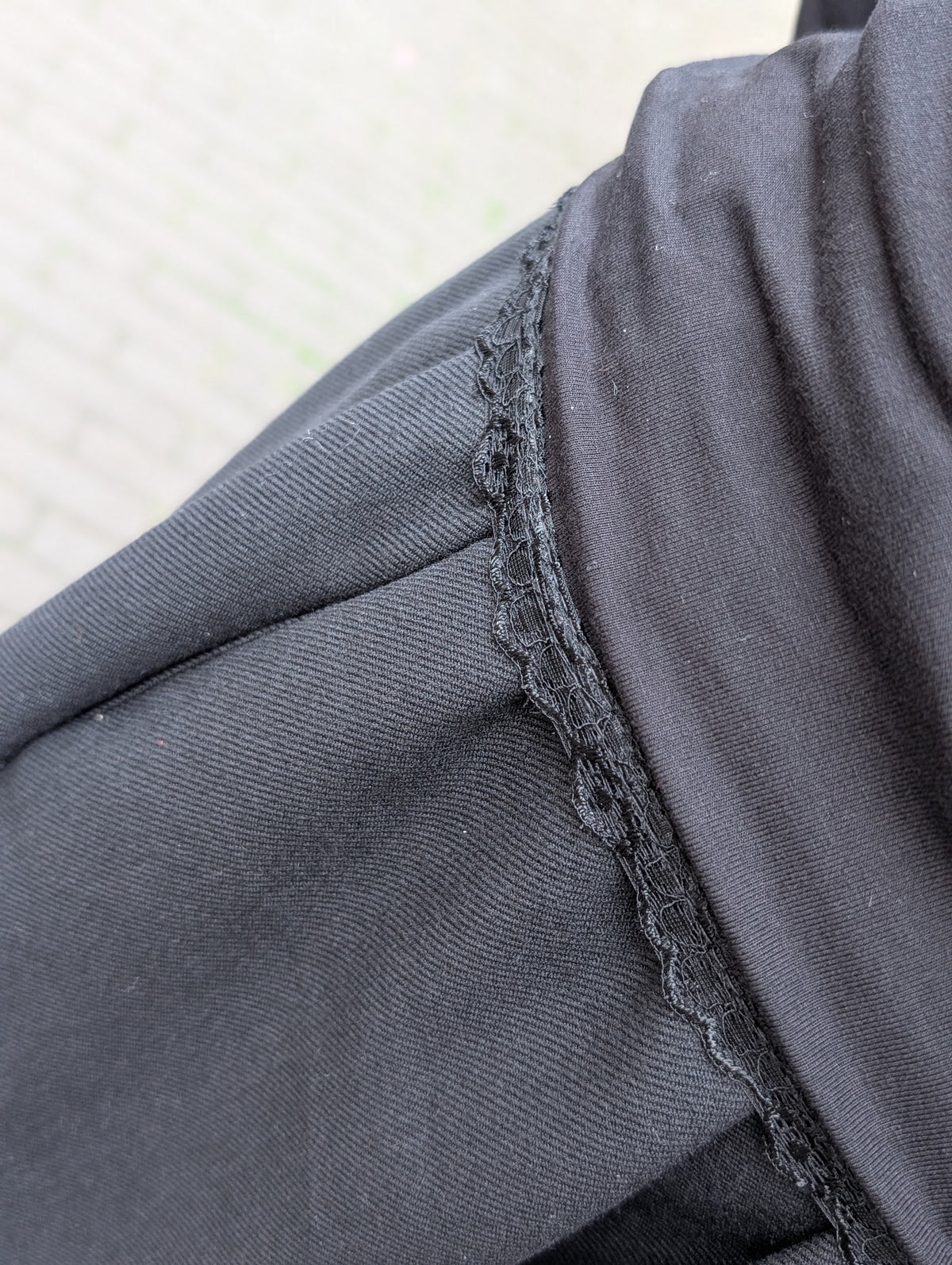 Fay basis shirt met lange mouwen - Zwart