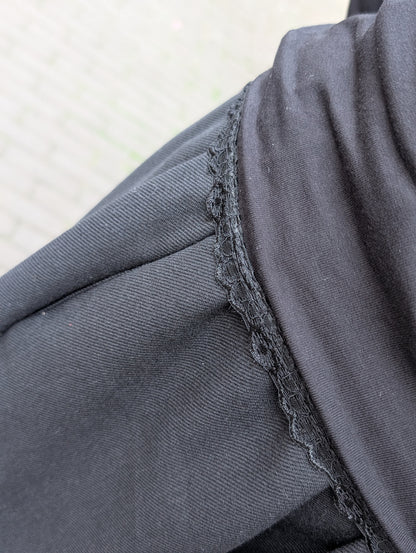 Fay basis shirt met lange mouwen - Zwart