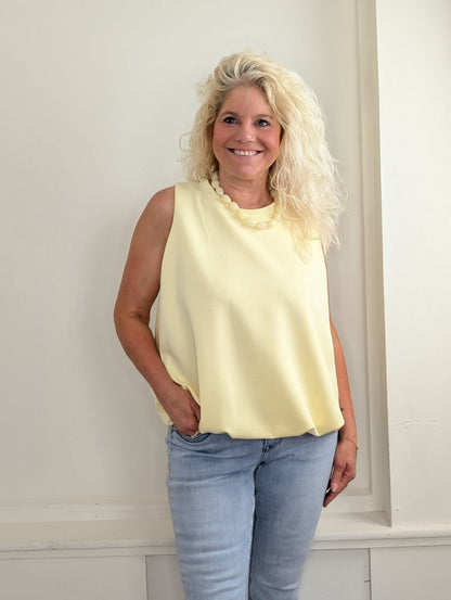 Liony top - Geel