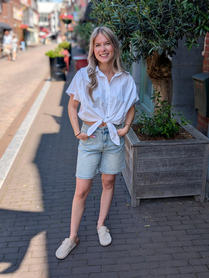 Withyan blouse - Wit