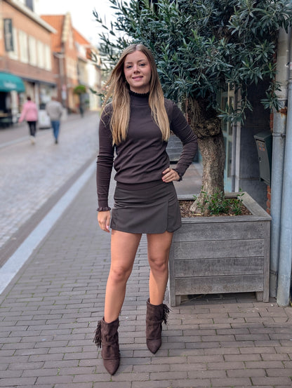 Skort Leah - Bruin