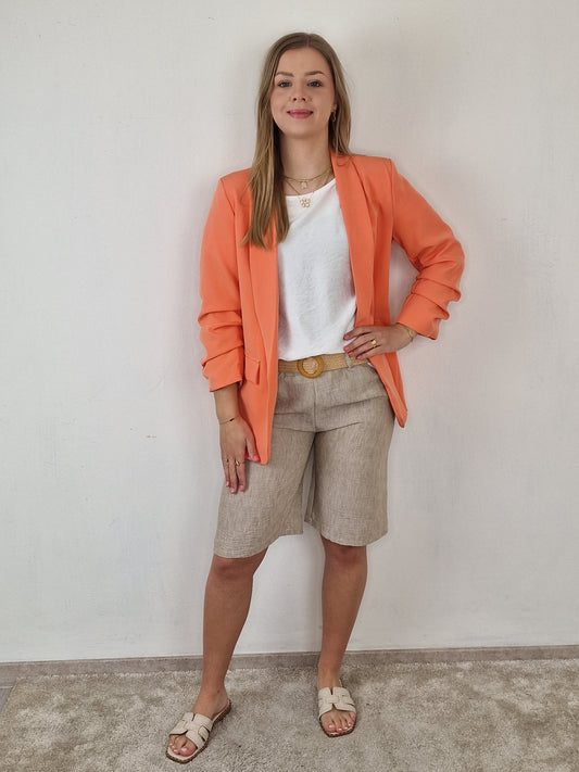 Famke blazer - Koraal/ orange
