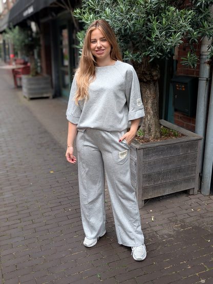 Comfy set 2-delig Claire - Grijs
