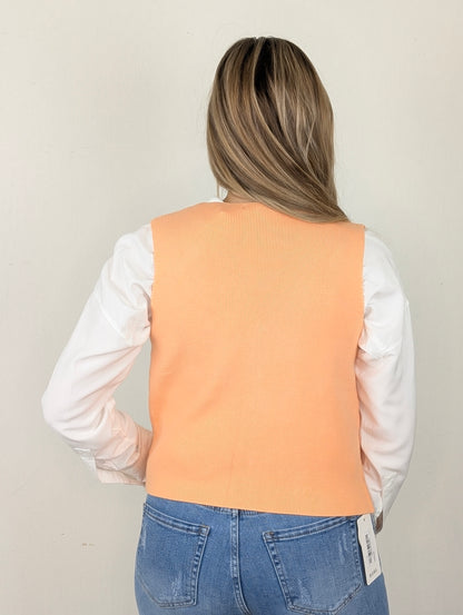 Puck gilet - Zalm