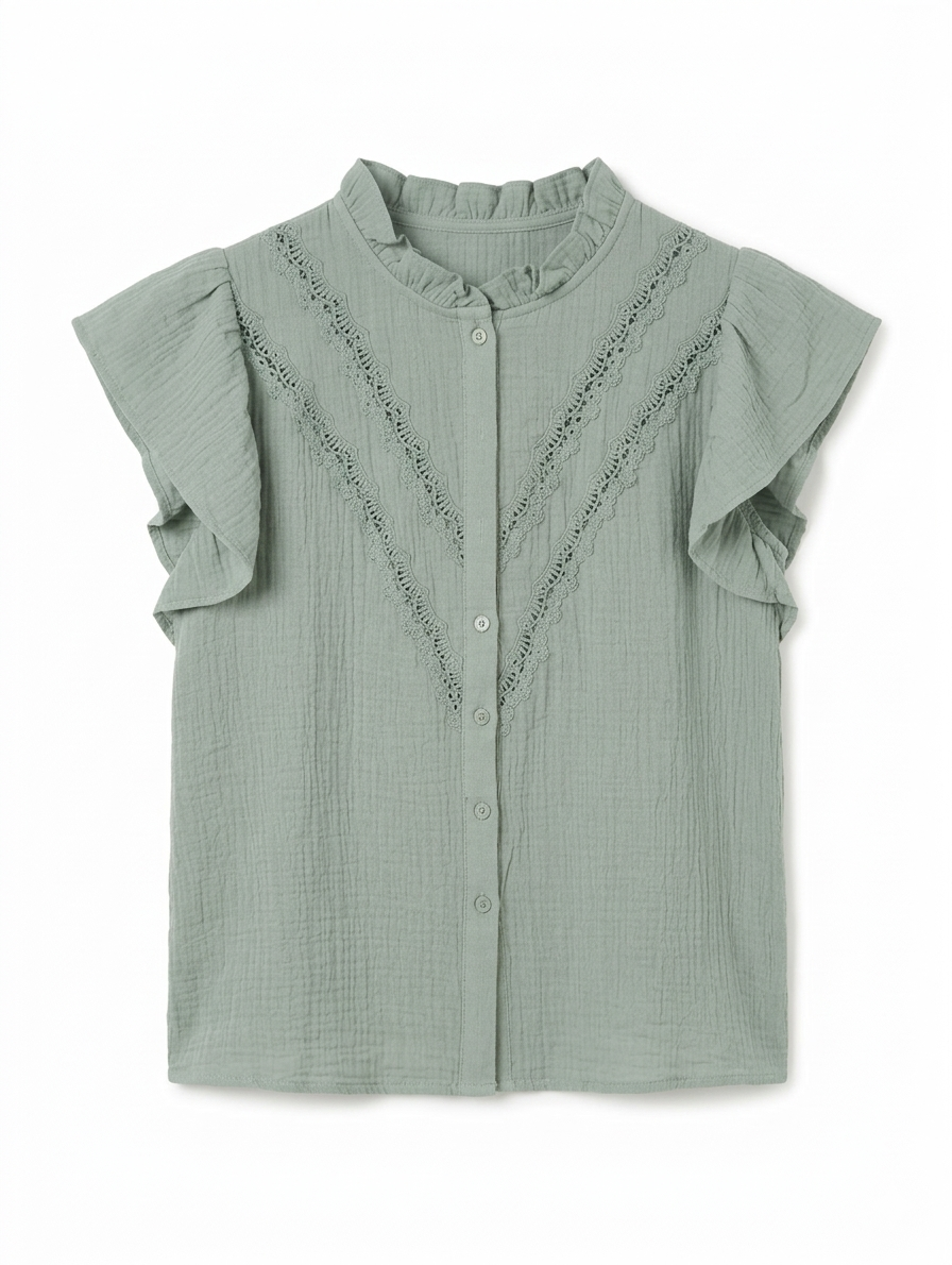 Ches top - Mint groen