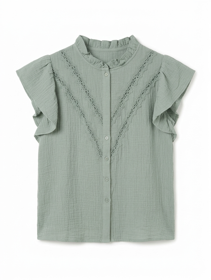 Ches top - Mint groen