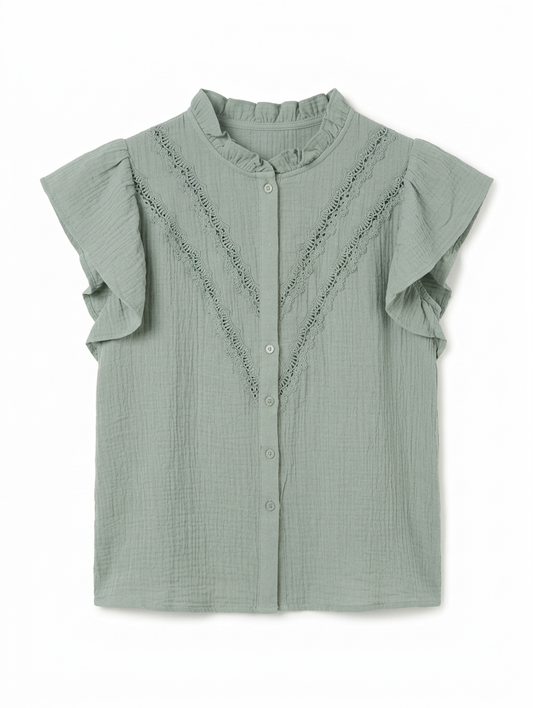 Ches top - Mint groen