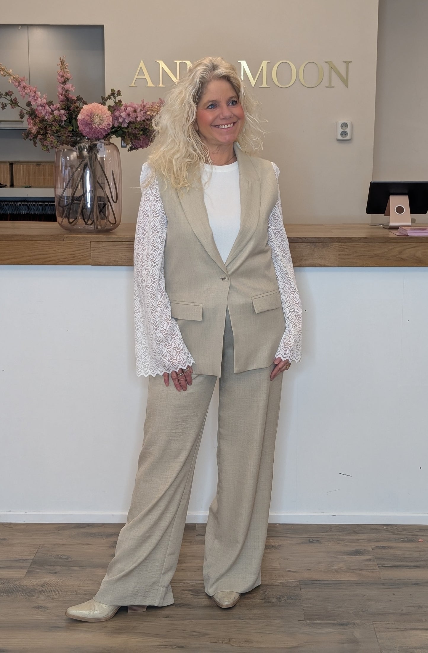 Zusss los vallende broek - Soft sand