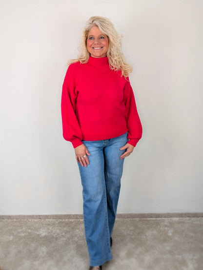 Lovie Sweater - Framboos