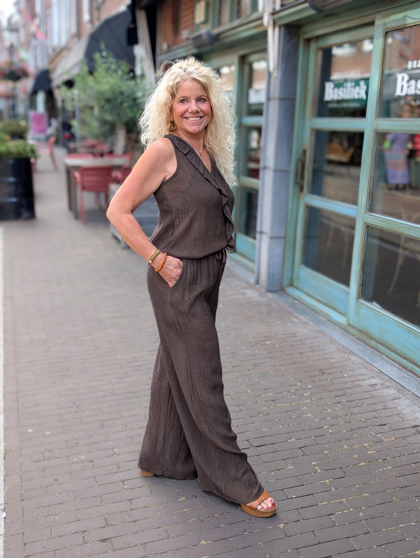 Bibara broek - Bruin