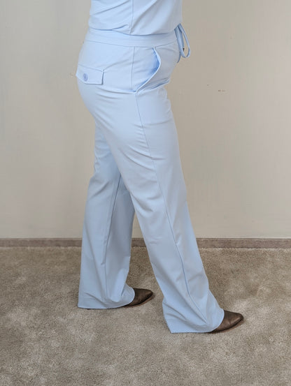 Mi Piace broek straight - Light blue
