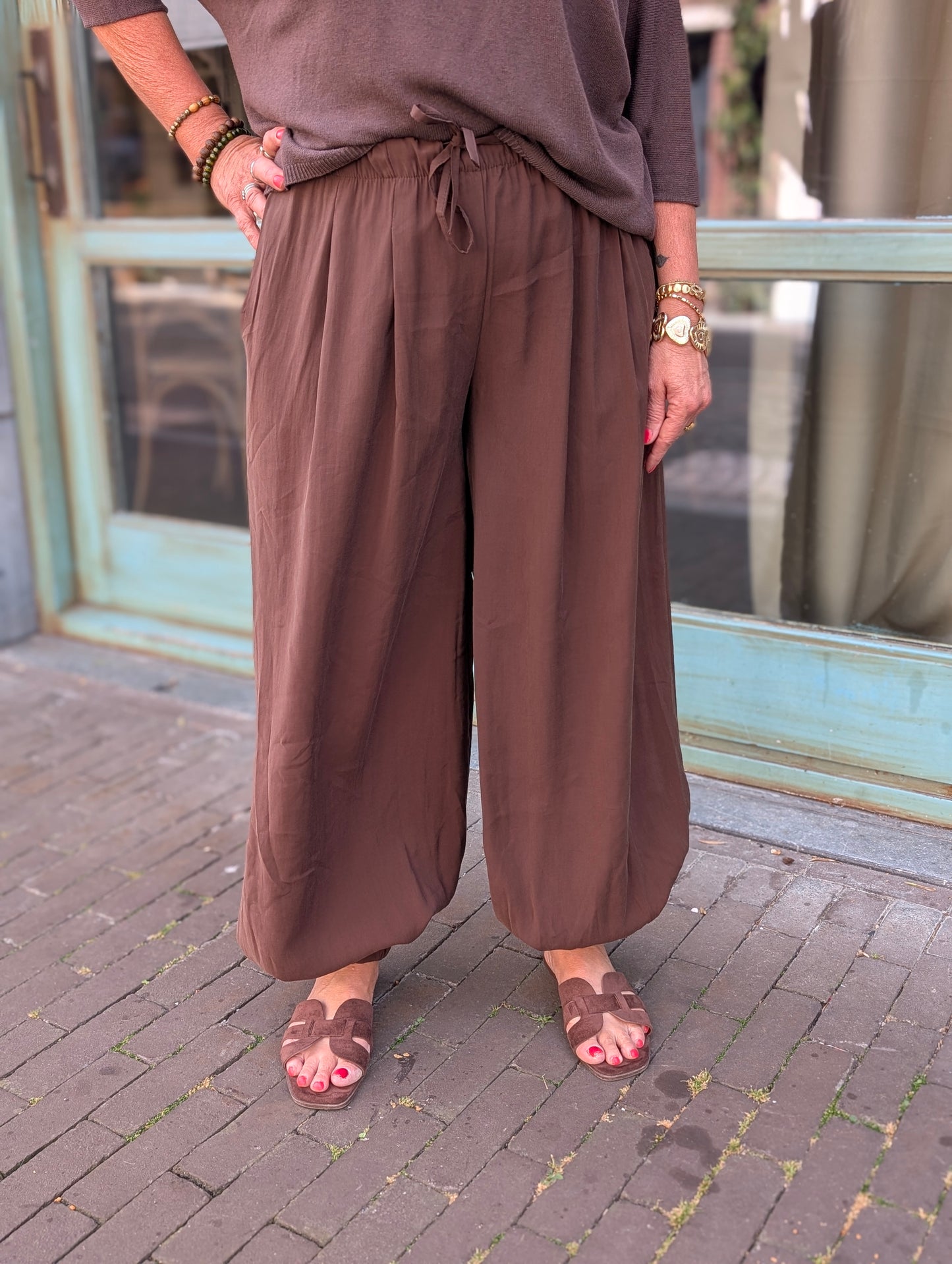 Maya ballon broek - Bruin