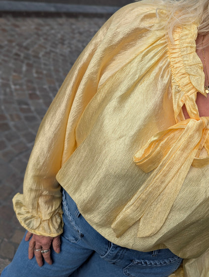 Blouse Pearl - Geel