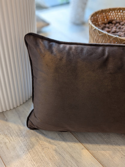 Finn kussen 30x50 cm. - Chocolate martini