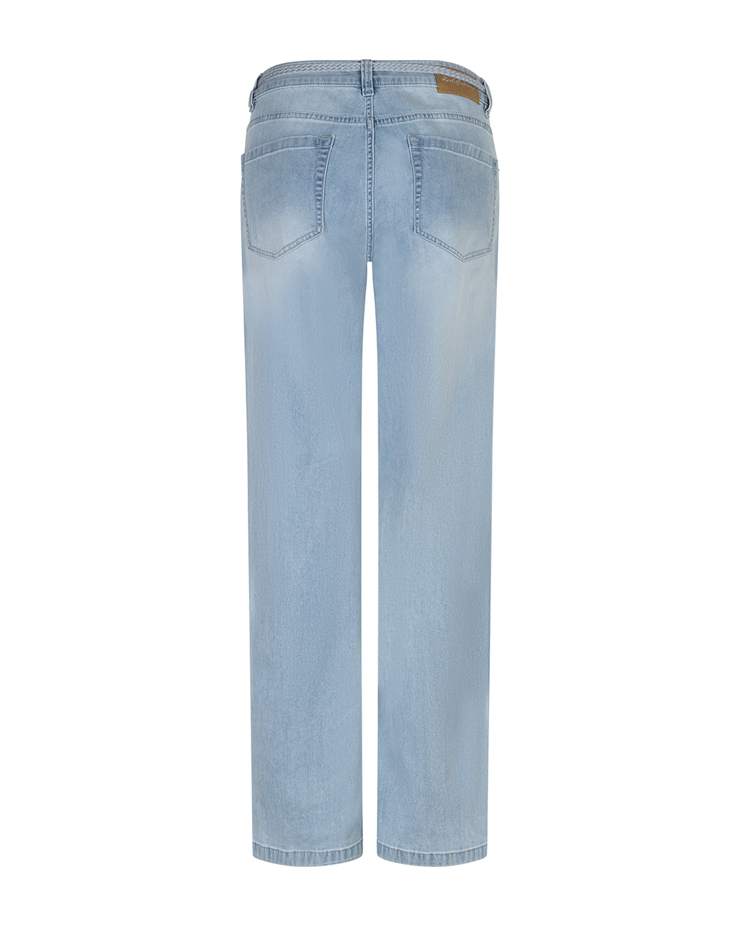 Red Button Colette & belt - Whitebleach