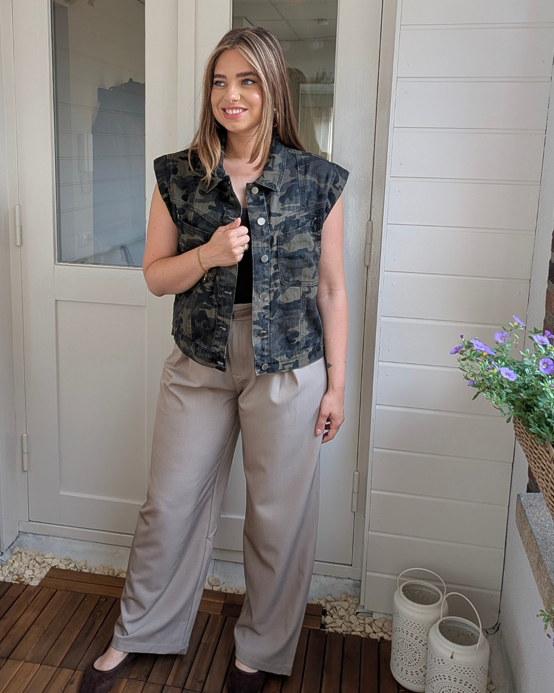 Jenny Gilet - Camouflage