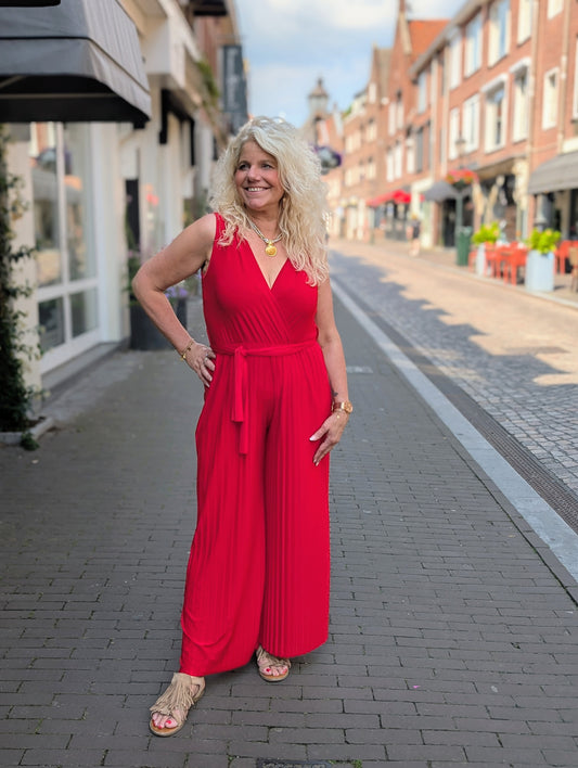 Jumpsuit Anouk - Rood