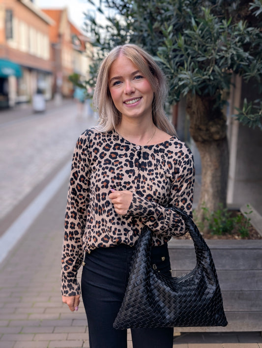Panter vestje - Donker panter
