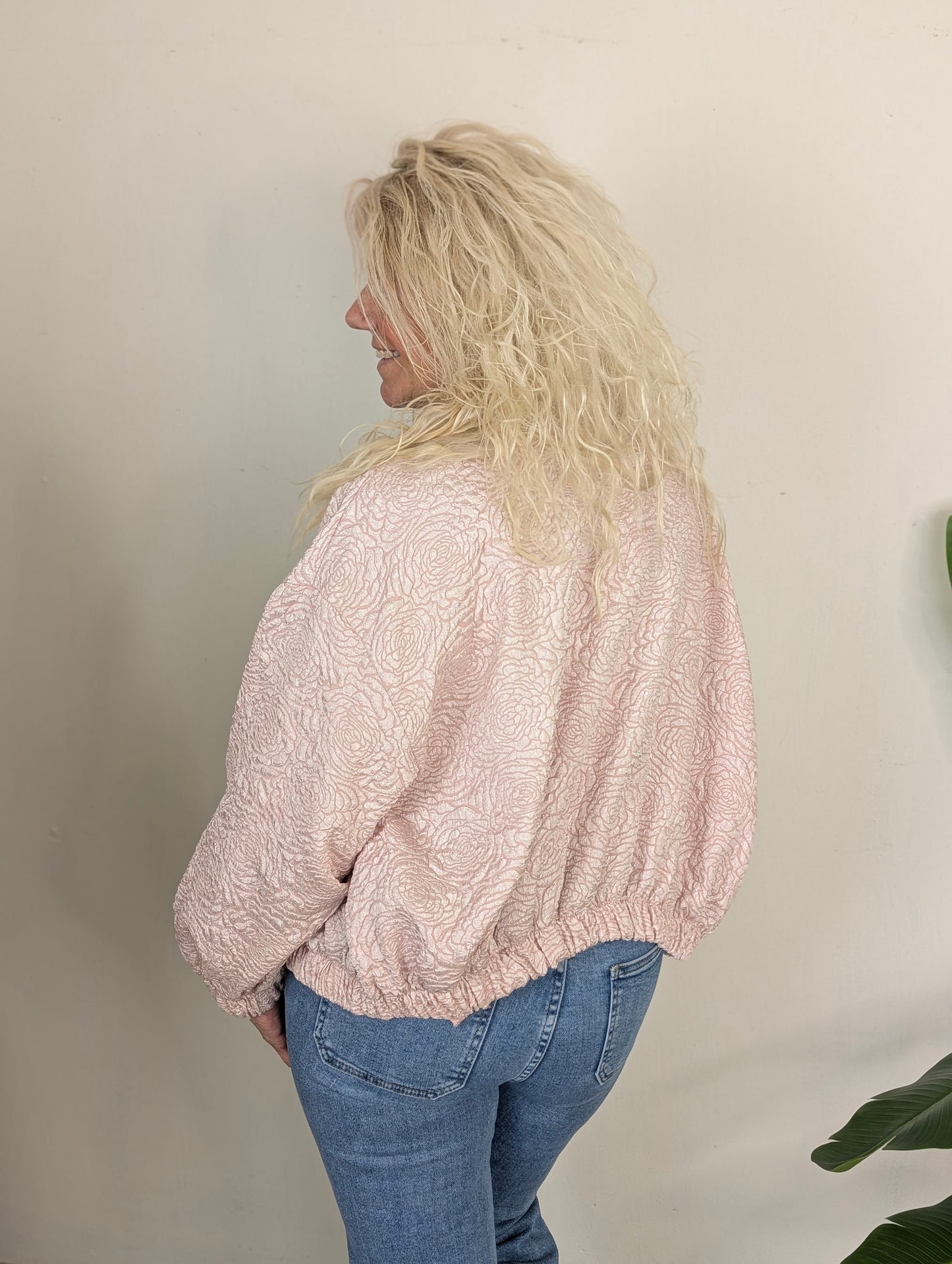 Rose bloom bomber - Roze
