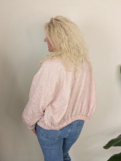 Rose bloom bomber - Roze