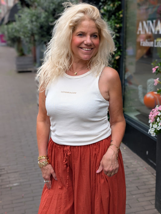 Copenhagen top - Ecru