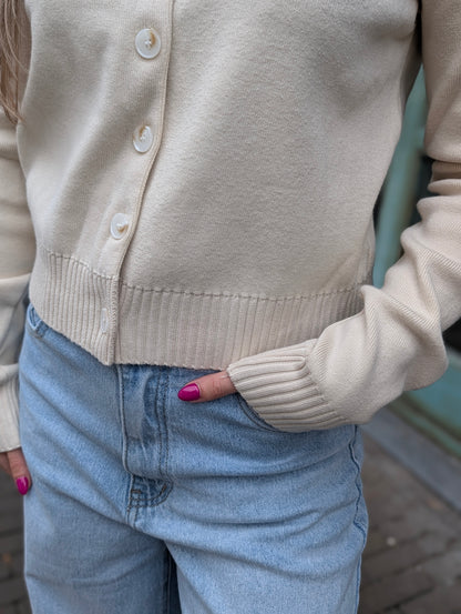 Mara vest - Creme