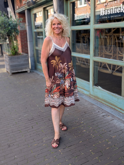 Safari dress - Bruin