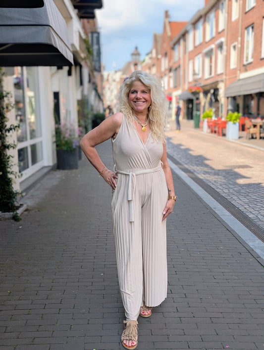 Jumpsuit Anouk - Creme