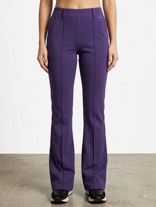 Rachel travel flared- Purple/ Ambika