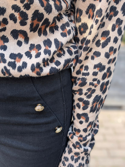 Panter vestje - Donker panter