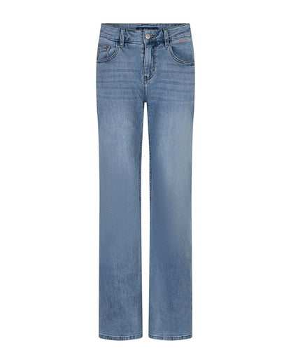 Red Button Brielle flared denim - Lightstone