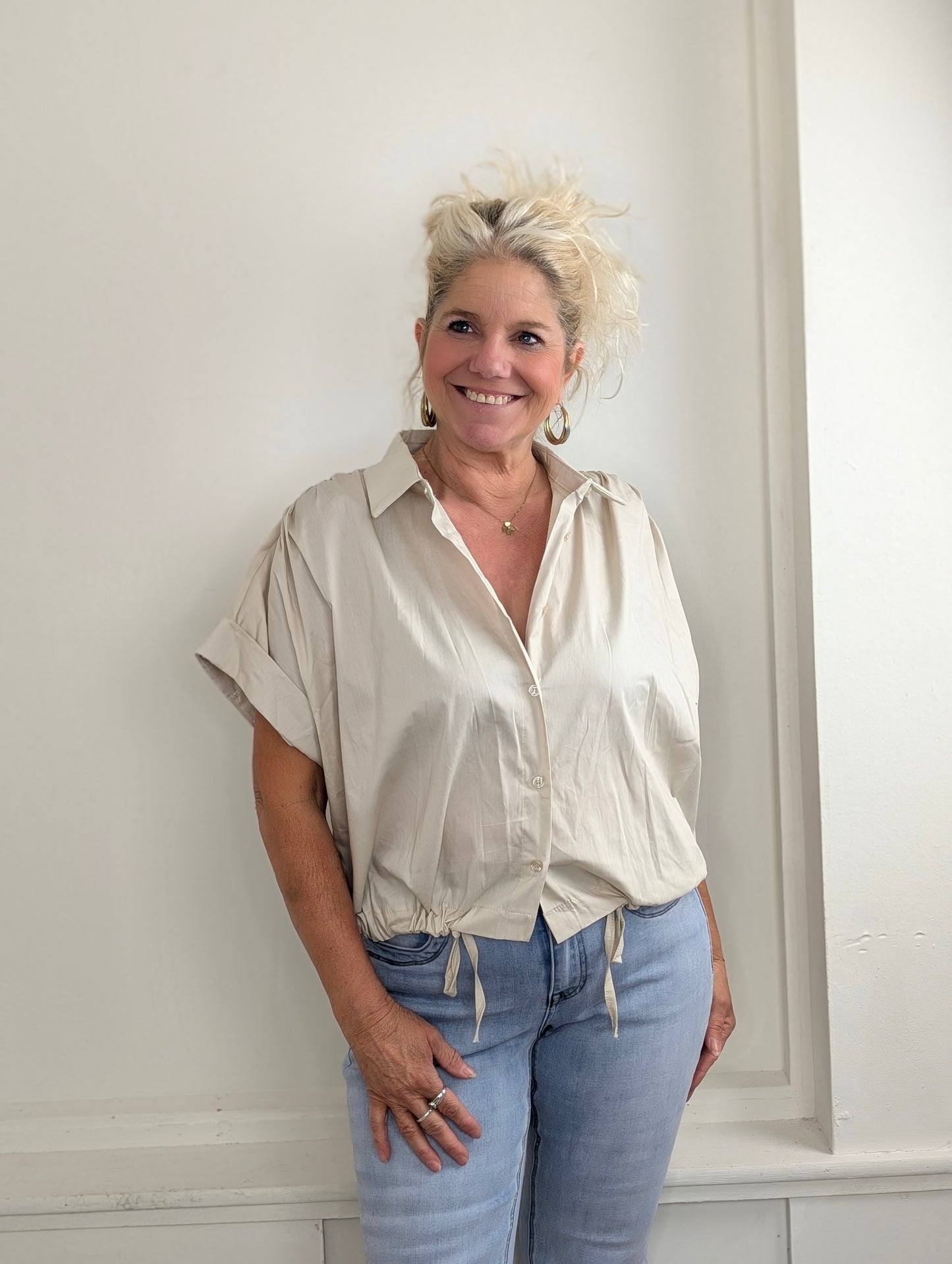 Kathleen blouse - Beige