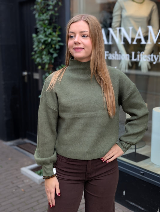 Louise sweater - Groen