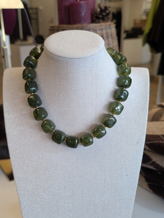 Boyce kralen ketting - Groen