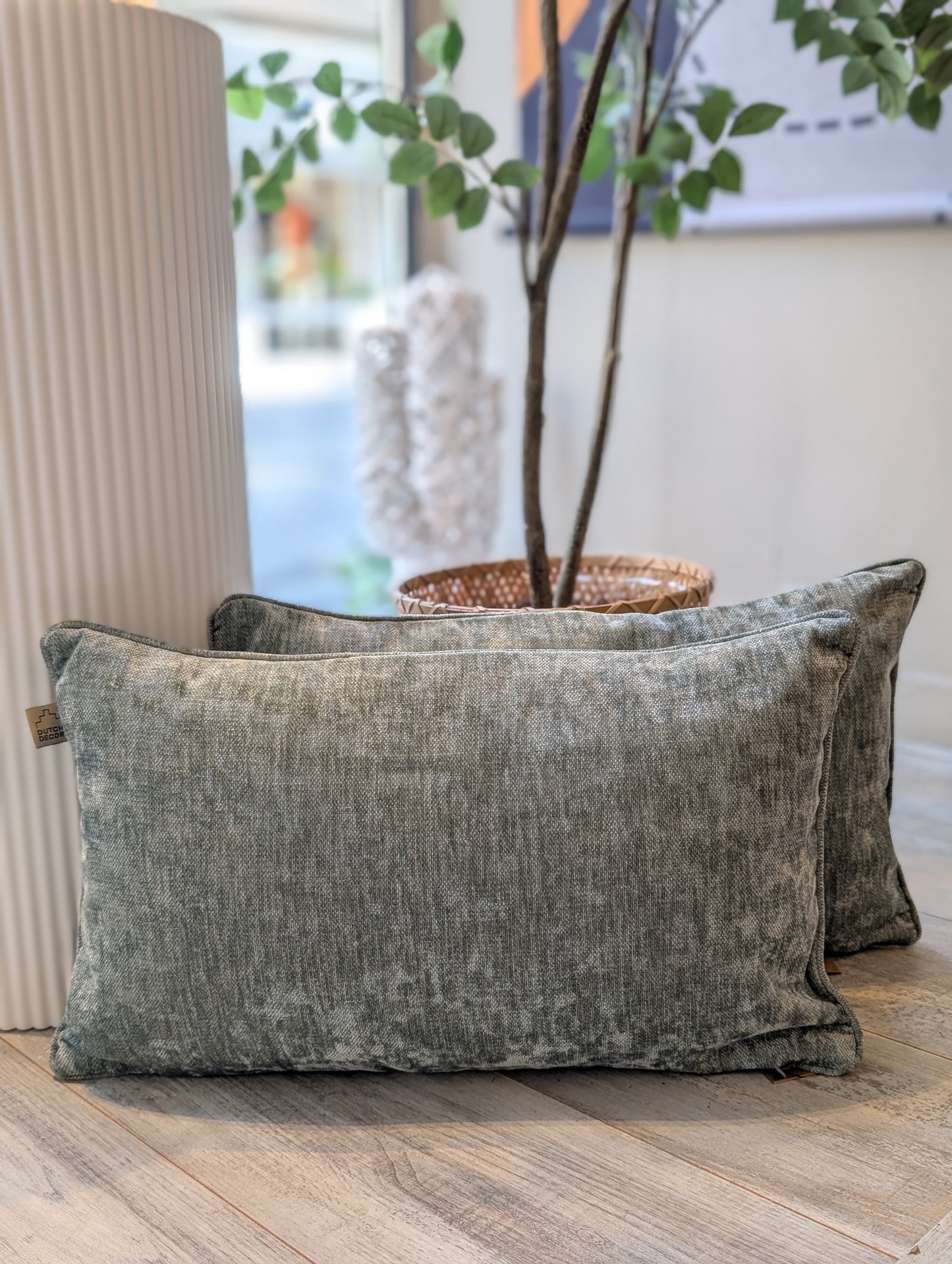 Lewy kussen 30x50 cm. - Green milieu