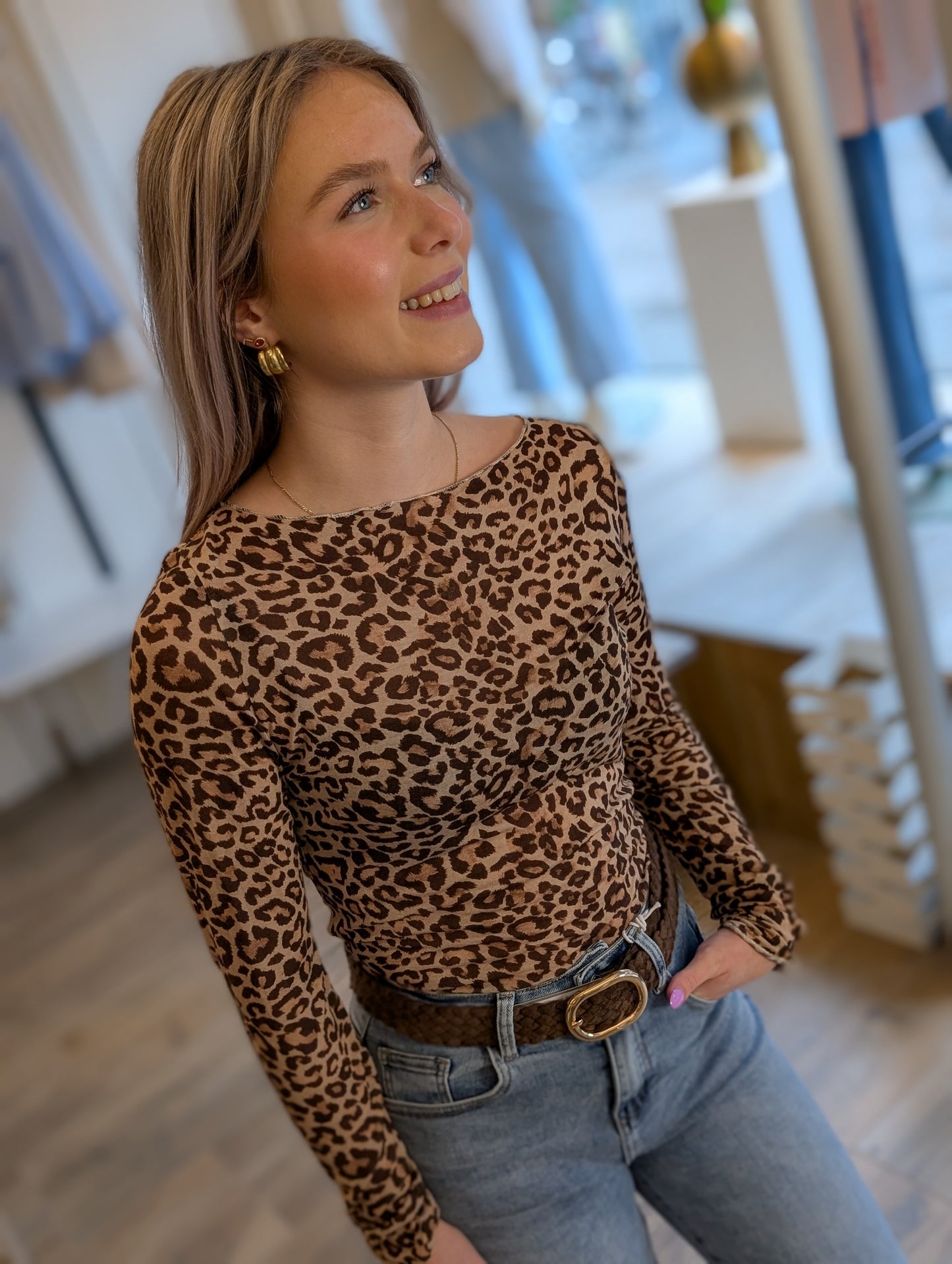 Loes panter motief top