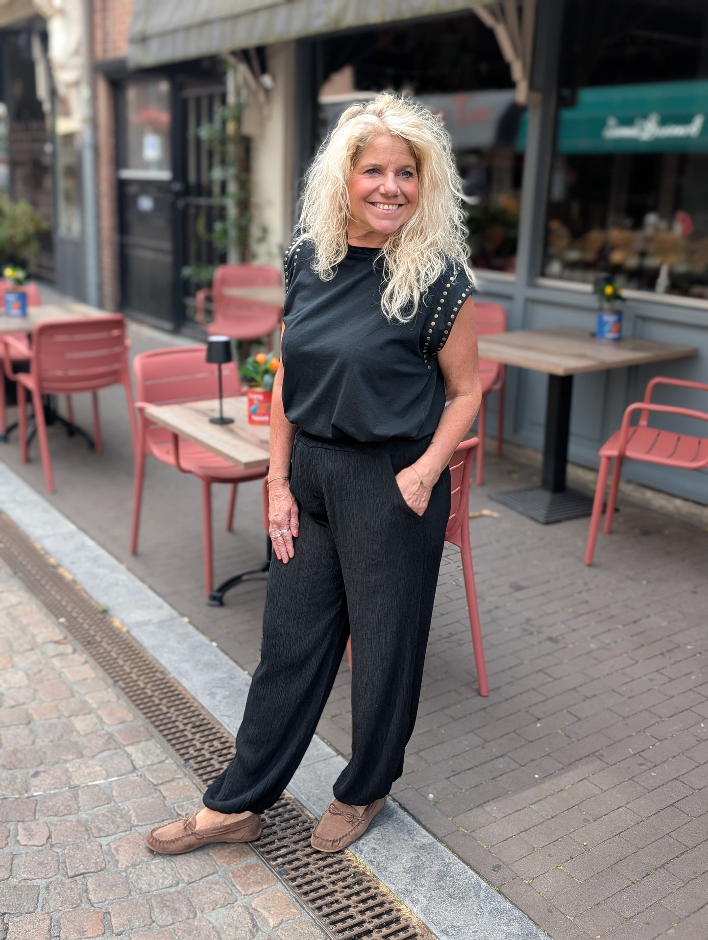 Bibara ballon broek - Zwart