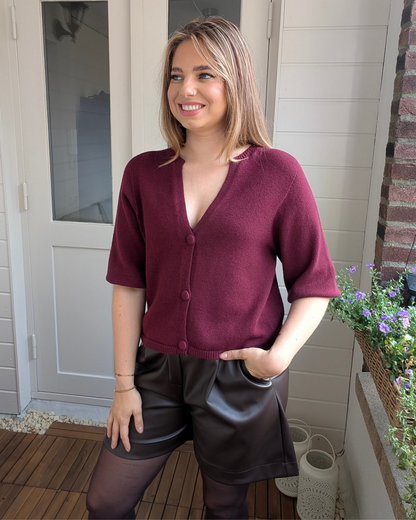 Vest Shanna - Bordeaux