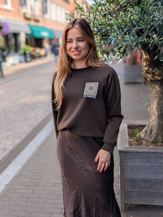 Traicy le soleil sweater - Bruin