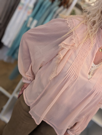 Blouse Francise - Roze