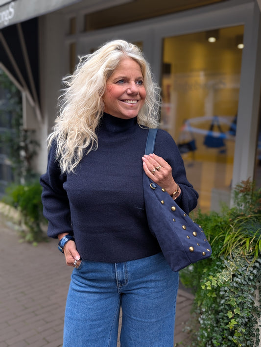Louise sweater - Donkerblauw