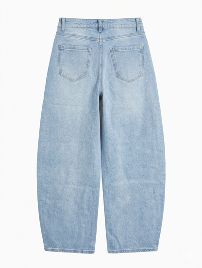 Lajoly balloon jeans - Blue denim