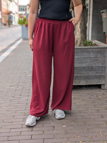 Broek Milou - Donkerrood