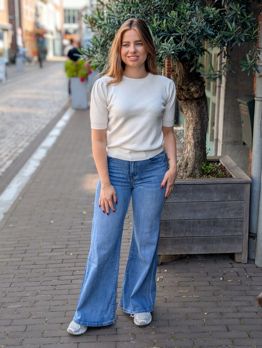 Monday flared jeans Rio - Mid Blue