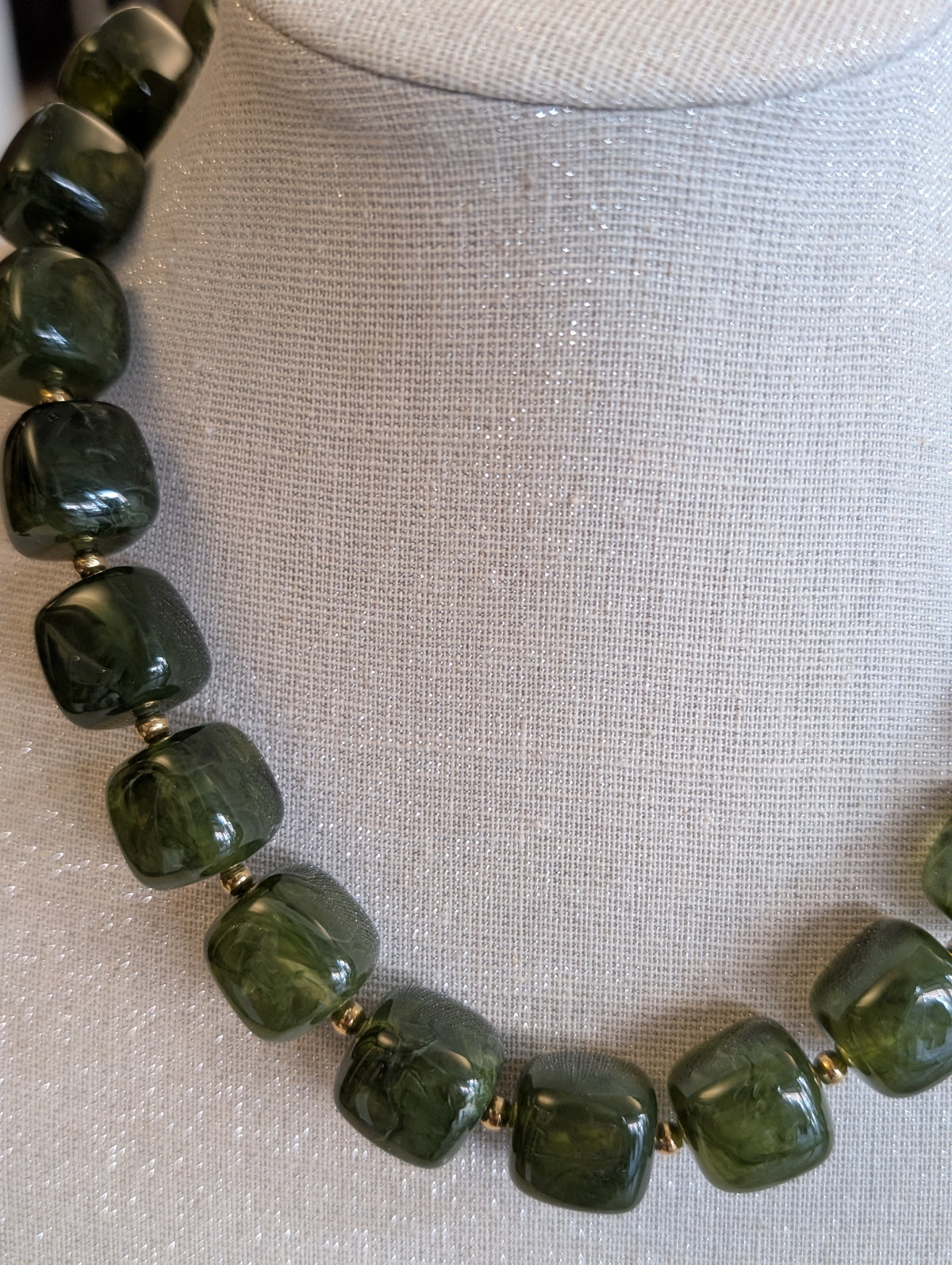 Boyce kralen ketting - Groen