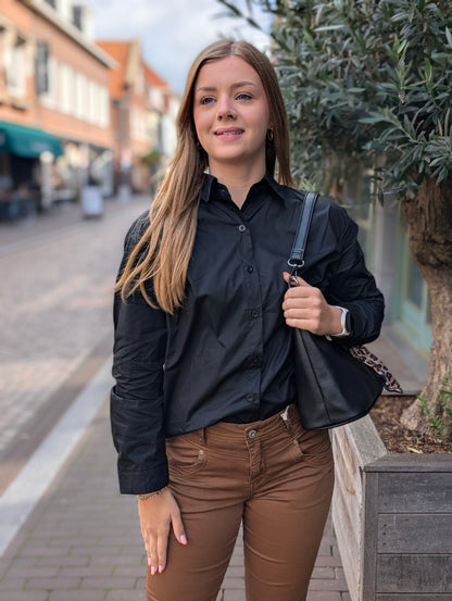 New York blouse - Zwart