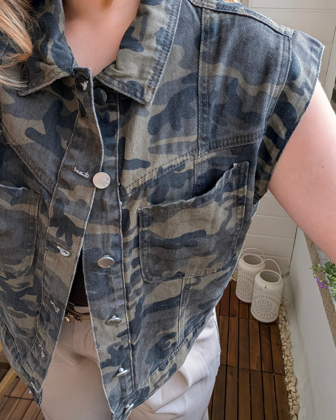 Jenny Gilet - Camouflage