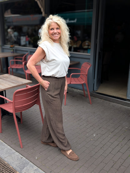 Bibara ballon broek - Bruin
