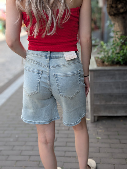 Norfy jeans short - Light wash