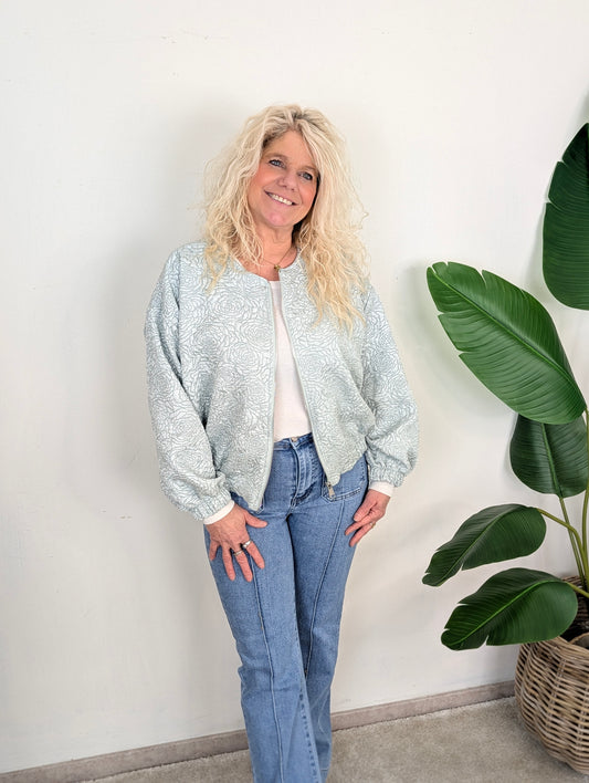 Rose bloom bomber - Mint